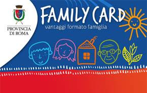 Paternità Oggi - Family Card: la tessera gratuita della Provincia di Roma che offre sconti e agevolazioni